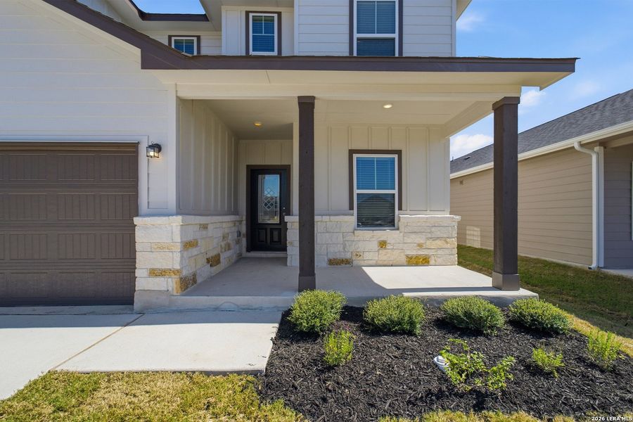 Exterior details and patio area of a home in Swenson Heights, Seguin (Image 3). Exterior details and patio area of a home in Swenson Heights, Seguin (Image 3).