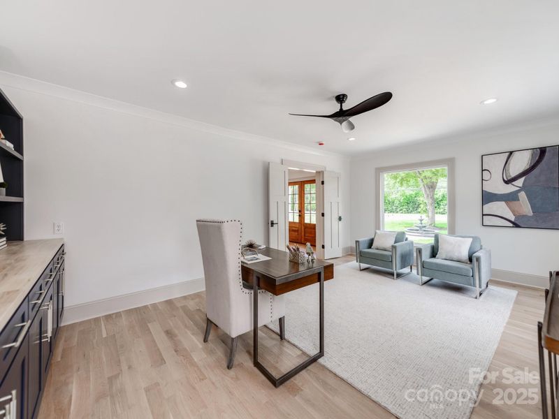 Furnished interior view inside a new home in , Charlotte (Image 38).