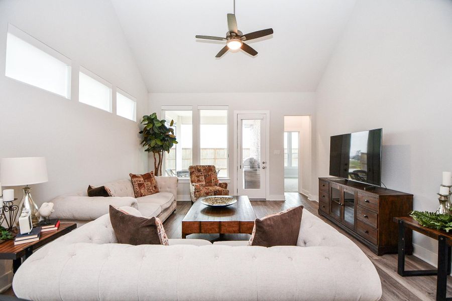 Furnished interior view inside a new home in , Richmond (Image 16).