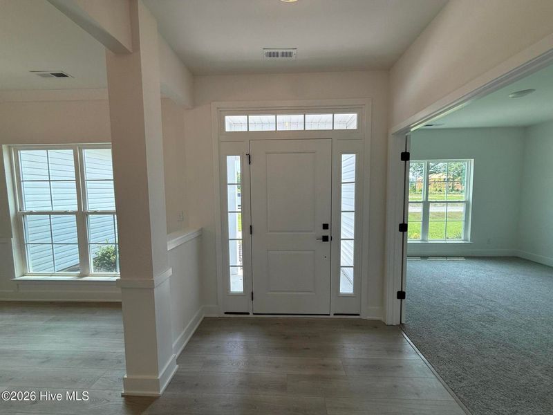 Spacious, unfurnished interior of a new home in Wood Creek Landing, Leland (Image 17). Spacious, unfurnished interior of a new home in Wood Creek Landing, Leland (Image 17).