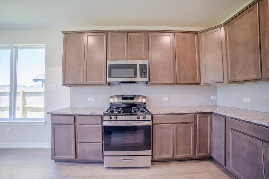 Furnished interior view inside a new home in , Brenham (Image 10).
