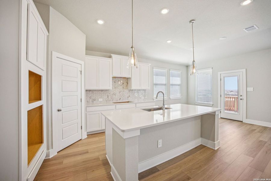 Furnished interior view inside a new home in Sagebrooke - Classic Series, San Antonio (Image 8).