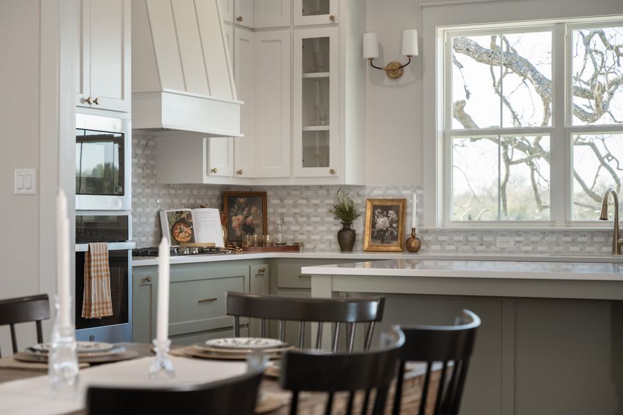 Representative furnished interior of a home built from the The Addison by Reece Homes in Pebble Creek, College Station (Image 6).