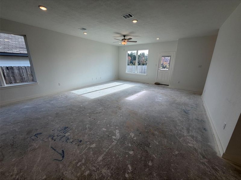 In-progress construction of a new home in Sterling Ridge, Huntsville, TX (Image 13).