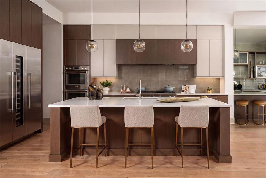 Furnished interior view inside a new home in , Sarasota (Image 9).