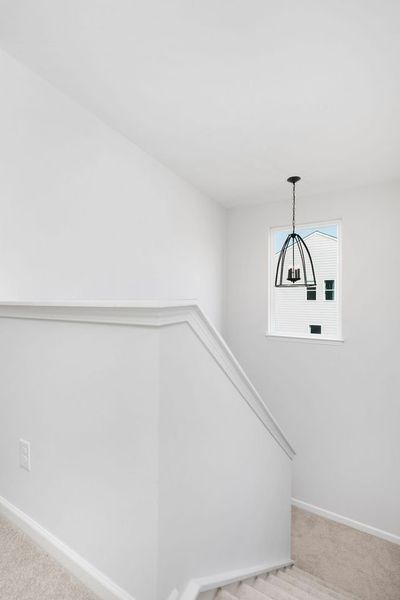 Representative unfurnished interior of a home built from the Liam by True Homes in Swaim Meadows, Winston-Salem (Image 14).