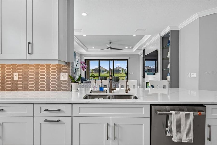 Furnished interior view inside a new home in , Bradenton (Image 46). Furnished interior view inside a new home in , Bradenton (Image 46).