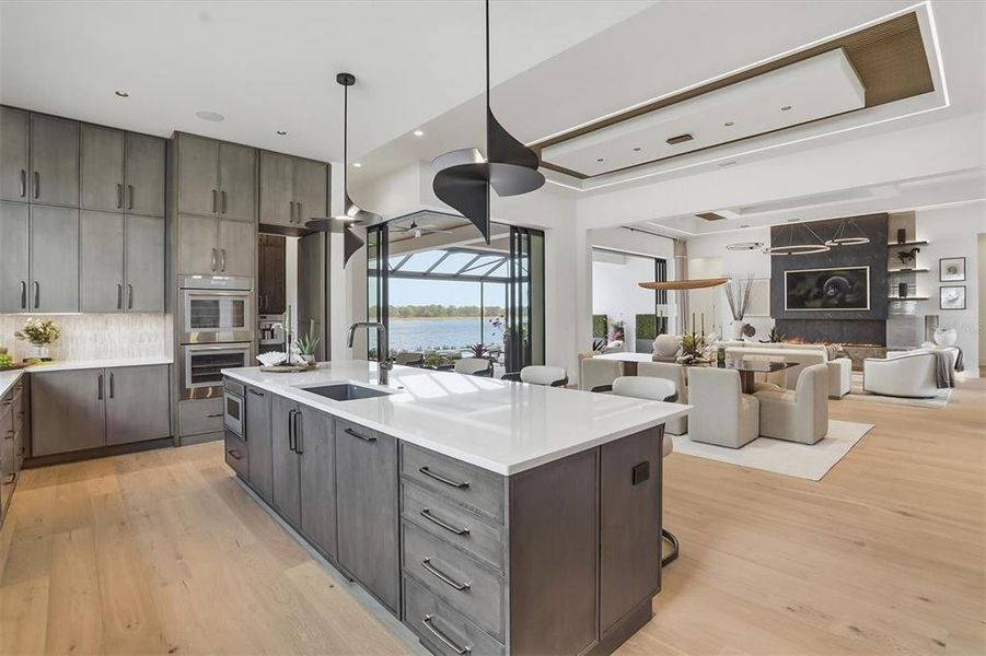 Furnished interior view inside a new home in , Sarasota (Image 15).