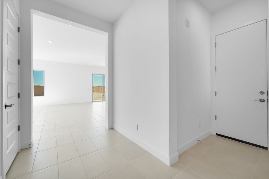 Representative unfurnished interior of a home built from the Lowell by Taylor Morrison in Combs Ranch, Queen Creek (Image 11). Representative unfurnished interior of a home built from the Lowell by Taylor Morrison in Combs Ranch, Queen Creek (Image 11).