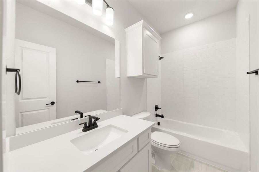 Furnished interior view inside a new home in Grayhawk Addition, Forney (Image 12).