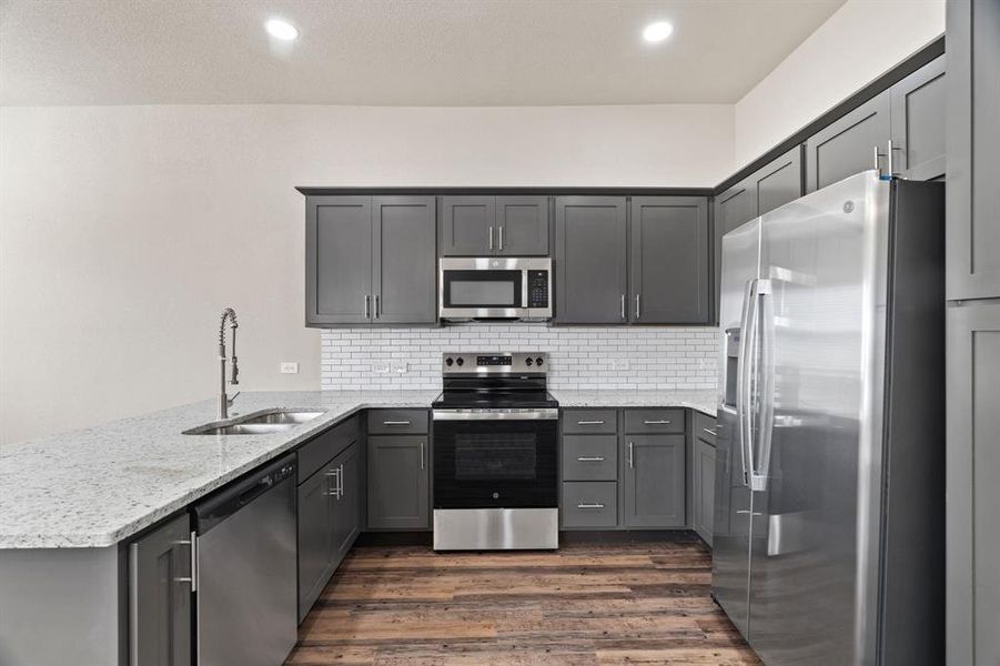 Furnished interior view inside a new home in , Weatherford (Image 4).