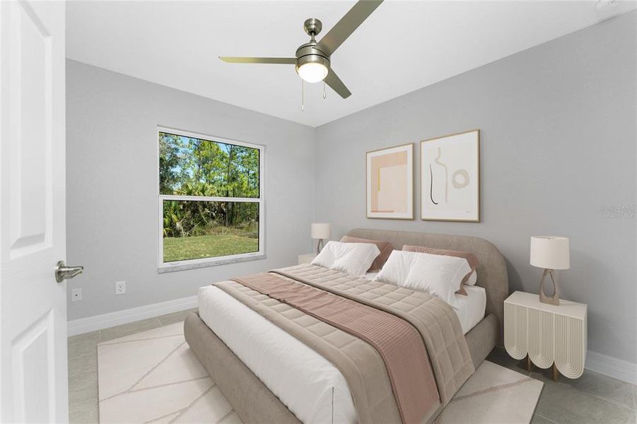 Furnished interior view inside a new home in , North Port (Image 29). Furnished interior view inside a new home in , North Port (Image 29).