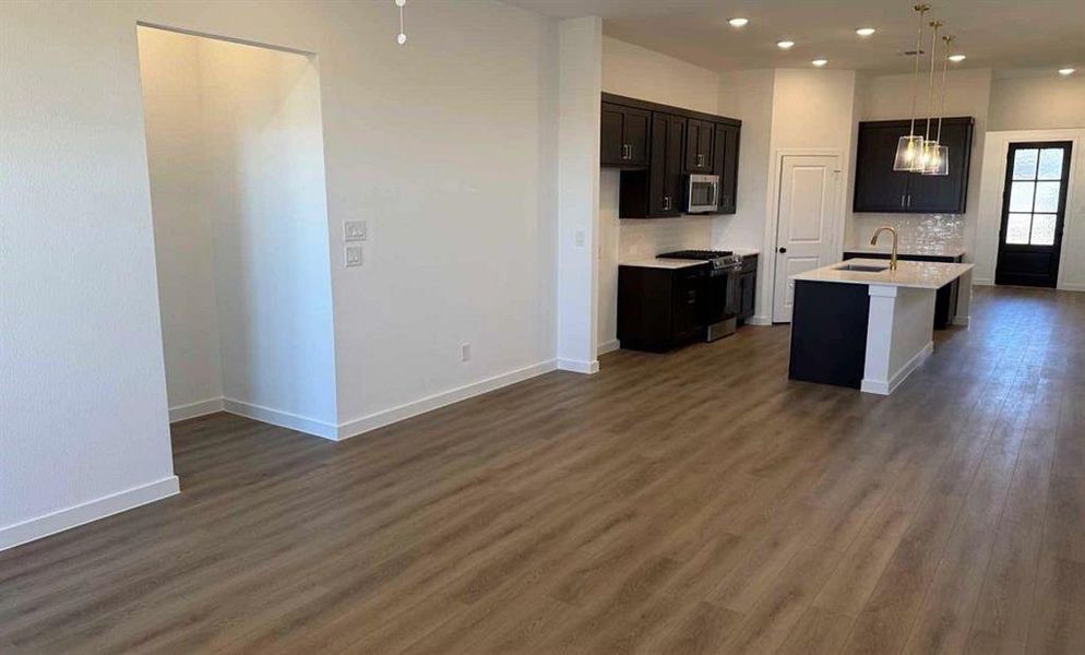 Open Kitchen-Dining Room Construction Progress