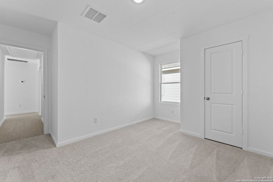 Spacious, unfurnished interior of a new home in Randolph Crossing: Cottage Collection, Converse (Image 11).