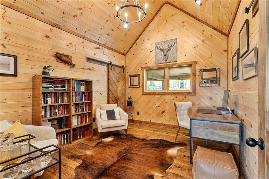 Furnished interior view inside a new home in , Morganton (Image 34).