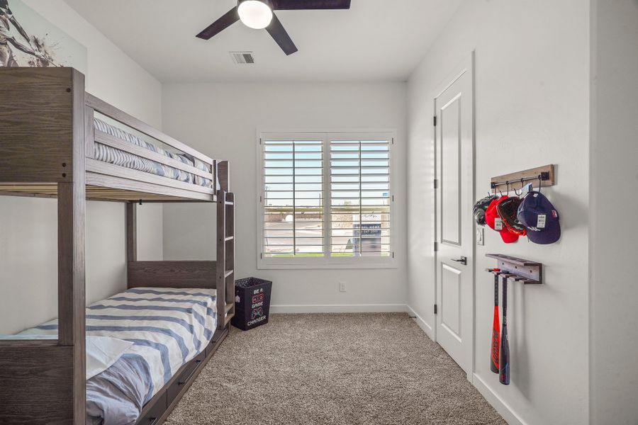 Representative furnished interior of a home built from the Escondido by LEH. Homes in Verdancia, El Paso (Image 54).