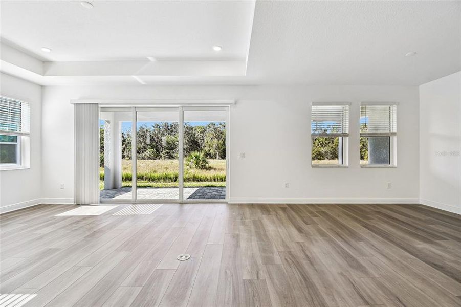 Spacious, unfurnished interior of a new home in Creeks Edge at Twin Rivers, Parrish (Image 51).