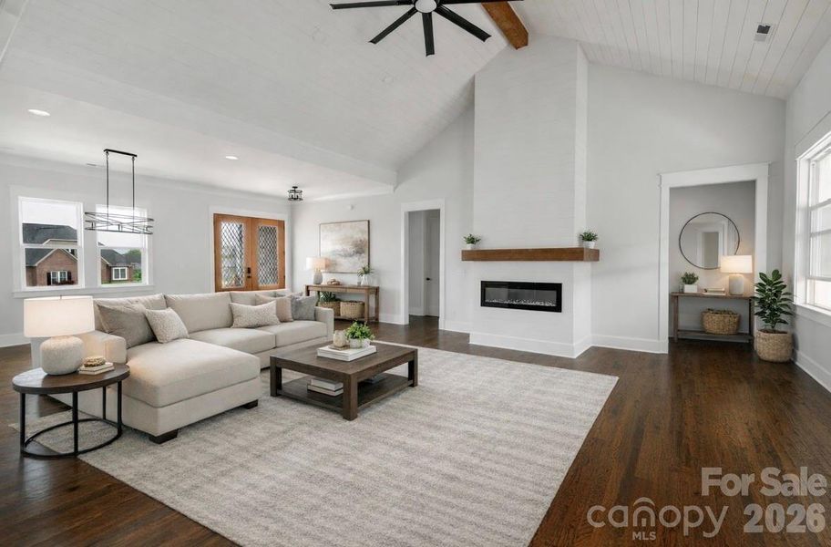 Furnished interior view inside a new home in , Shelby (Image 12).