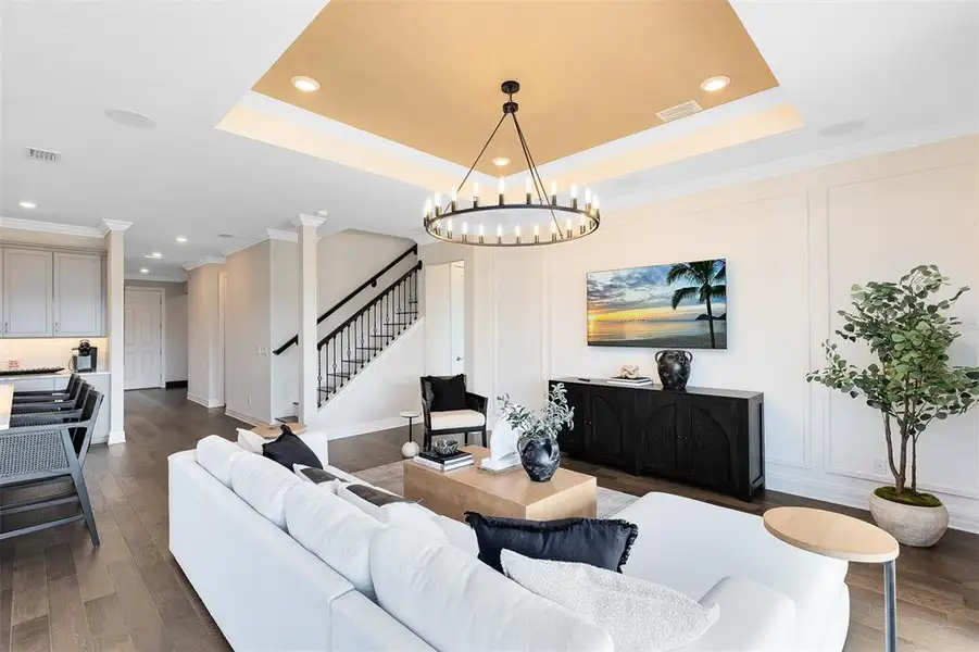 Furnished interior view inside a new home in The Landings at Live Oak Lake, St. Cloud (Image 14).