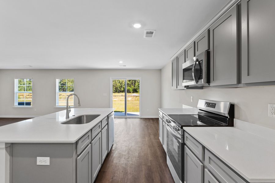 Furnished interior view inside a new home in Forts Ridge, Pelion (Image 7).