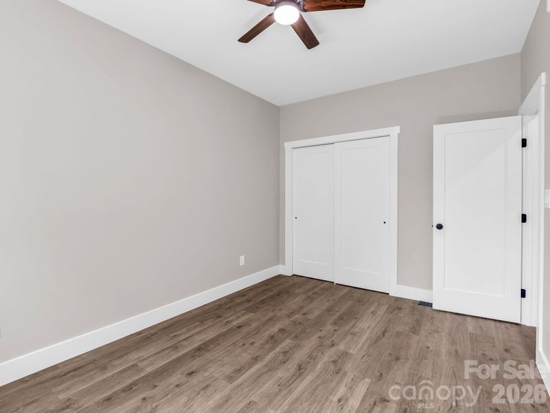 Bedroom 2, hardwood floors, all doors and windows are insulated and home has extra insulation Bedroom 2, hardwood floors, all doors and windows are insulated and home has extra insulation