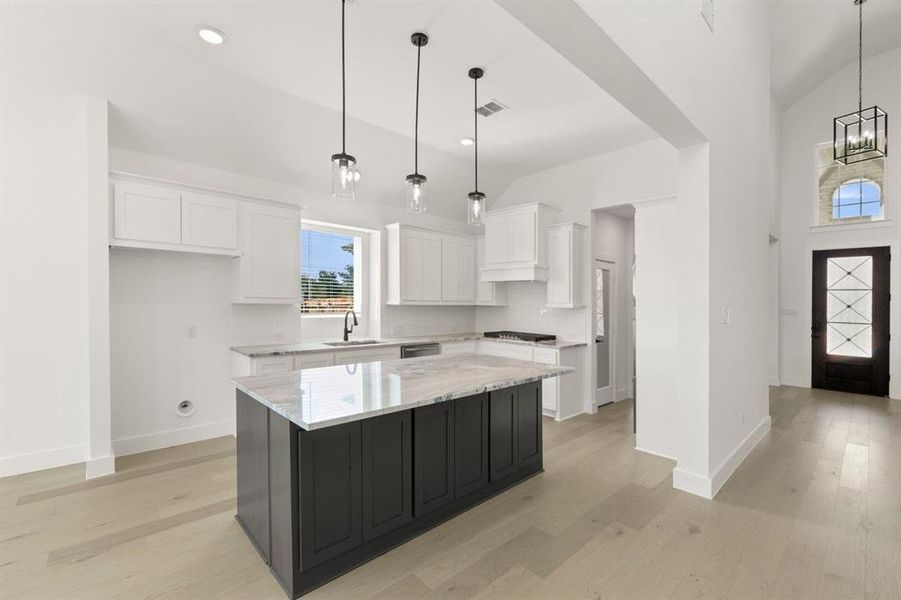 Furnished interior view inside a new home in Woodcreek, Rockwall (Image 5).