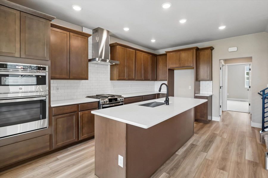Furnished interior view inside a new home in Pony Park, Colorado Springs (Image 7).