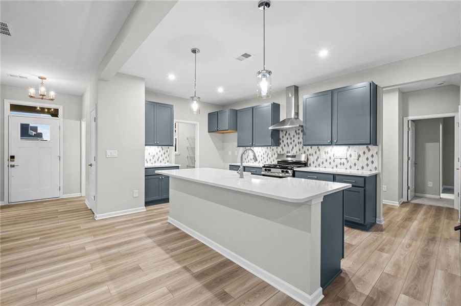 Furnished interior view inside a new home in Pickens Bluff, Hiram (Image 12).