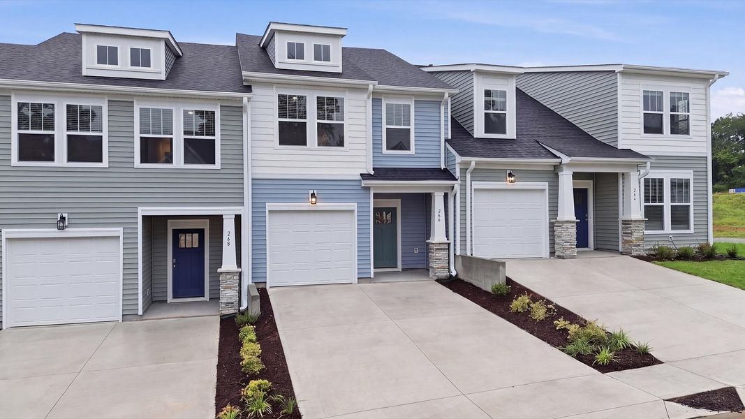 Eye-catching exterior with timeless color palette and superior architectural detail located in Lyman, SC Eye-catching exterior with timeless color palette and superior architectural detail located in Lyman, SC