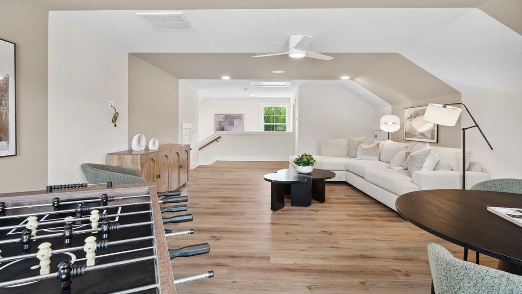 Representative furnished interior of a home built from the St. Helena by DRB Homes in Creekside at Andrews, Summerville (Image 30).