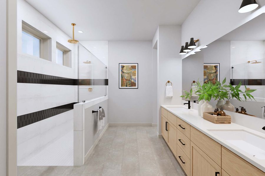 The Copperglen - Optional Super Shower