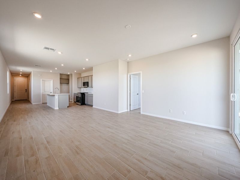 A large empty room.