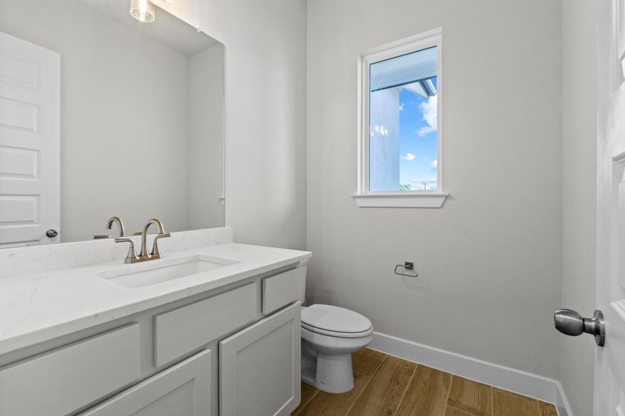 Furnished interior view inside a new home in Parmer Ranch, Georgetown (Image 17).