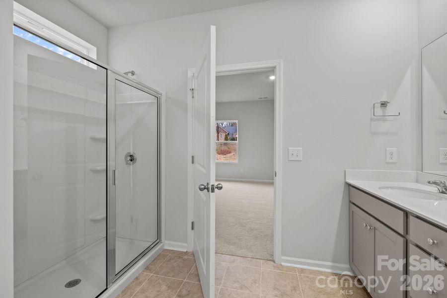 Furnished interior view inside a new home in Cottages at Wingate, Wingate (Image 8).
