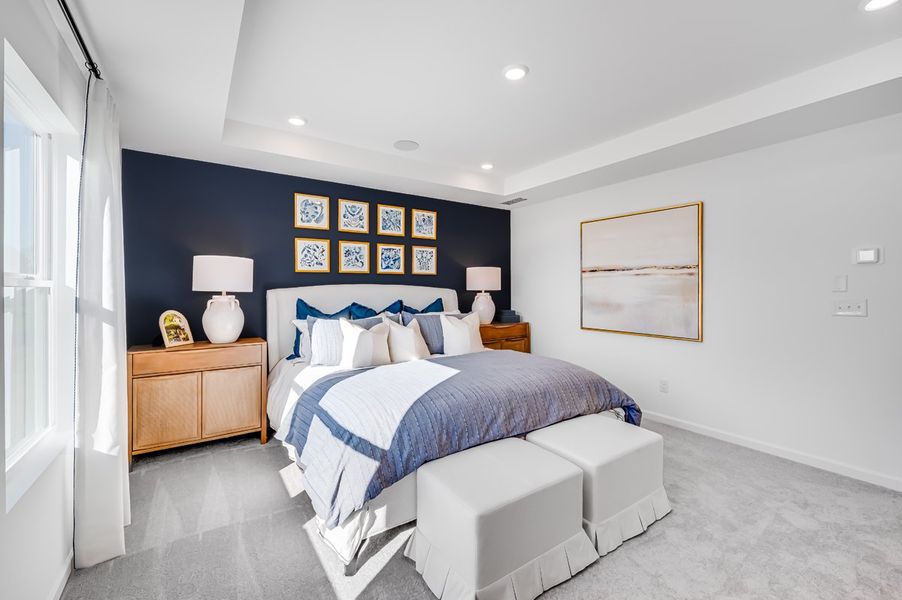 Furnished interior view inside a new home in Windance Lake, Loganville (Image 7).
