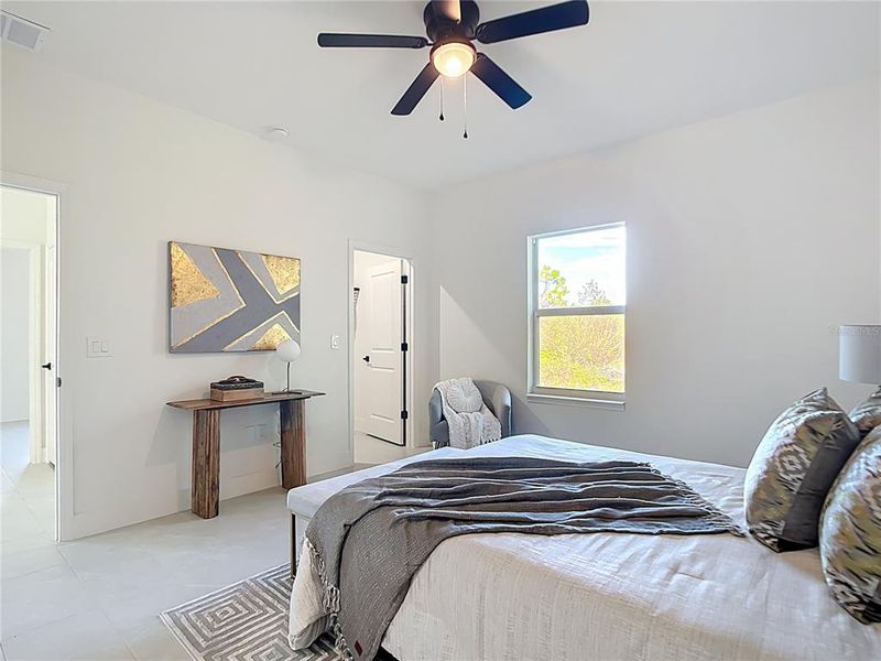 Furnished interior view inside a new home in , Lehigh Acres (Image 19).
