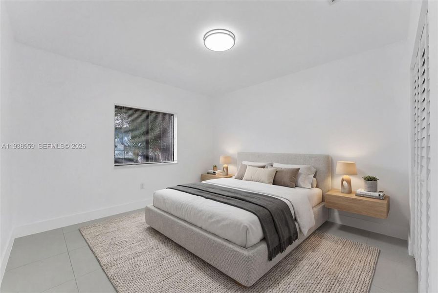 Furnished interior view inside a new home in , Miami (Image 16).