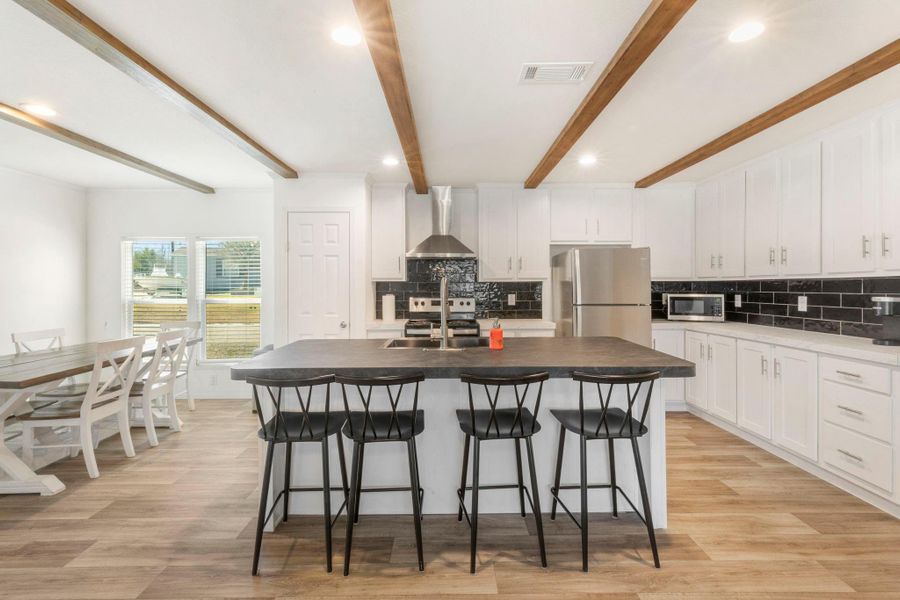 Furnished interior view inside a new home in , Somerville (Image 7).