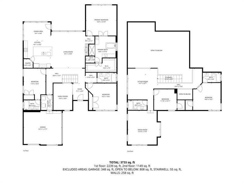 2D floor plan layout of this home in , Corinth, TX (Image 5).