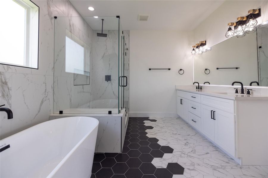 Furnished interior view inside a new home in , Houston (Image 9). Furnished interior view inside a new home in , Houston (Image 9).