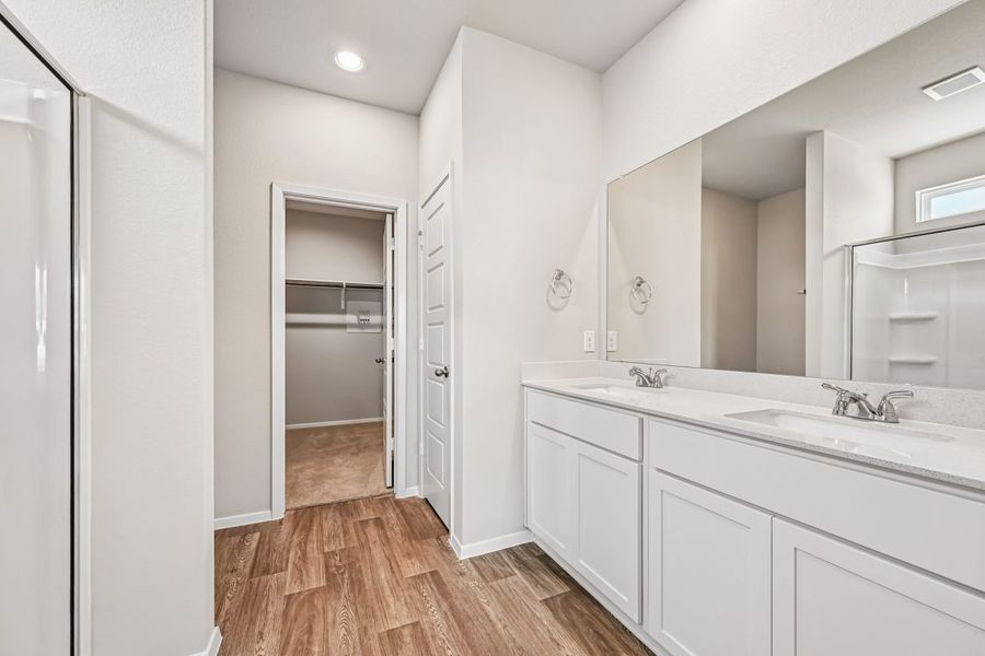 Furnished interior view inside a new home in Casetta Ranch, Kyle (Image 9).