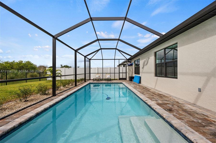 Exterior details and patio area of a home in , Labelle (Image 26).