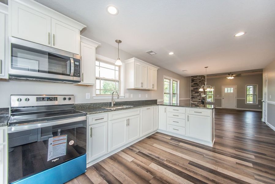 Representative furnished interior of a home built from the Pacific by Enchanted Homes in Arcadia Village, Spartanburg (Image 10).