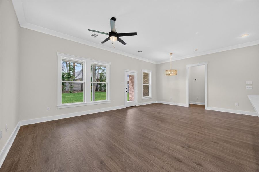 Spacious, unfurnished interior of a new home in Two Step Farm, Montgomery (Image 24).