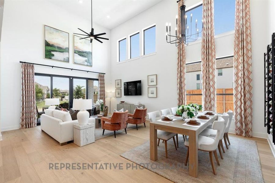 Furnished interior view inside a new home in Meraki, Forney (Image 6).