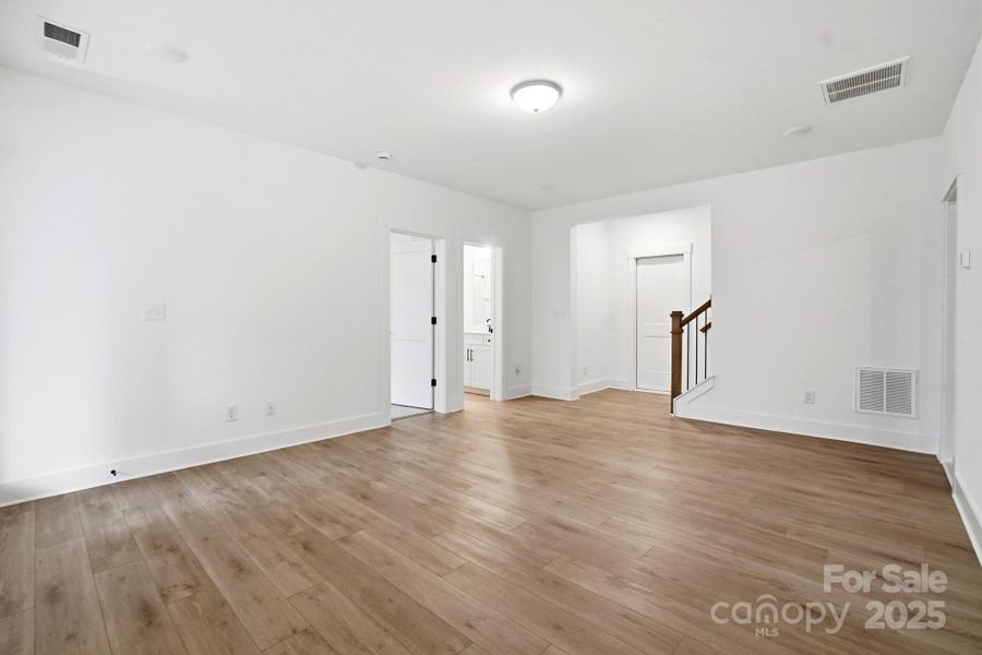 Finished space in basement