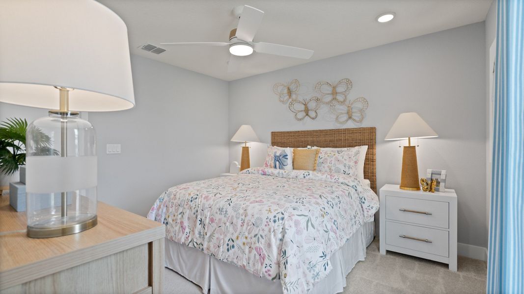 Representative furnished interior of a home built from the Sweetgum by DRB Homes in Trailside, Mount Dora (Image 66).