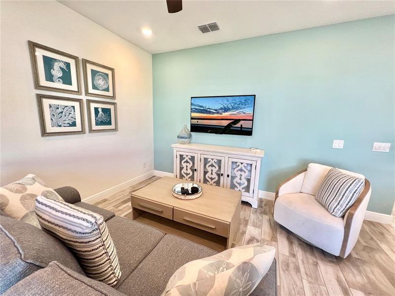 Furnished interior view inside a new home in , Kissimmee (Image 36).