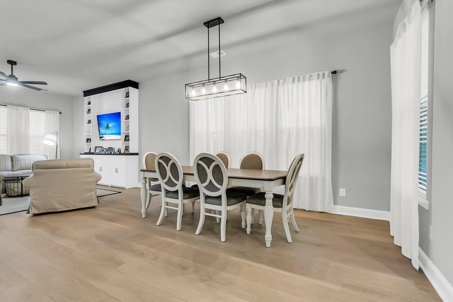 Furnished interior view inside a new home in , Summerville (Image 36).