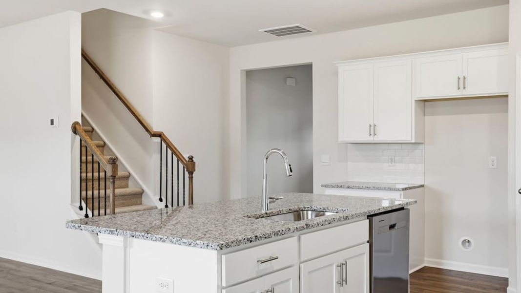 Furnished interior view inside a new home in Durbin Meadows Traditions, Fountain Inn (Image 11). Furnished interior view inside a new home in Durbin Meadows Traditions, Fountain Inn (Image 11).